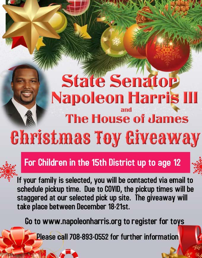 2021 Toy Giveaway Flyer